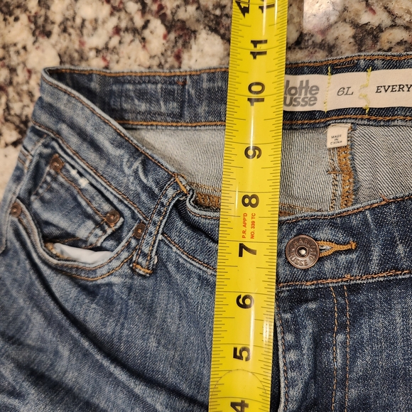 Vintage Charlotte Russe Everyday Boot Womens Size 6L Low Rise Boot Cut Jeans - Picture 4 of 6